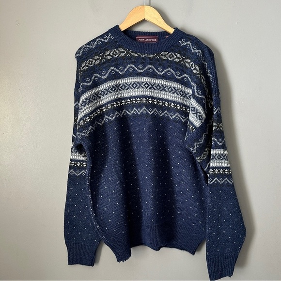 John Ashford Made in Italy Knit Sweater - Picture 1 of 6